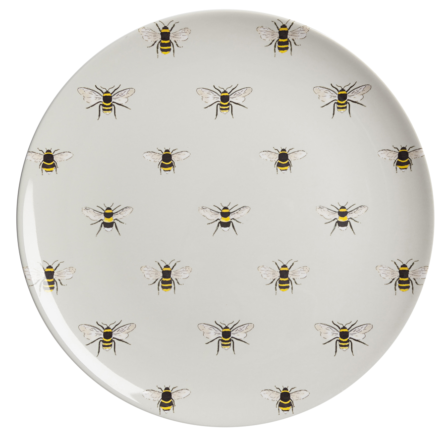 Dinner Plate - Melamine - Bees 1