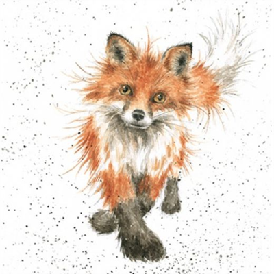 Wrendale Greetings Card - The Foxtrot 