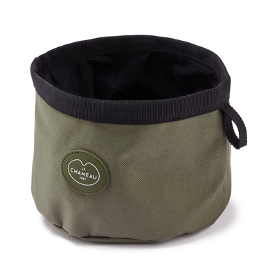 Le Chameau Portable Dog Bowl O/S - Vert