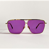 HIROKI 2 SPORT GOLD FRAMES AMETHYST LENS 3