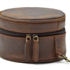 Chatham Leather Hearing Protection Case Antique Oiled  2