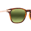 maui jim manaolana - shiny dark havana frame with gold lens 1