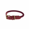 Dog Collar - Rope - Red M 1